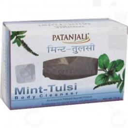 Patanjali Soap Body Cleanser - Mint Tulsi
