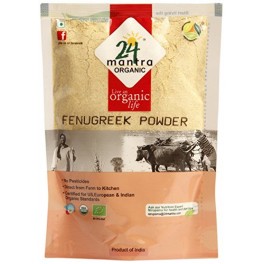 24 Mantra Organic Spices - Fenugreek Powder 100g
