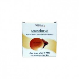 Patanjali Saundarya Sandal Body Cleanser.