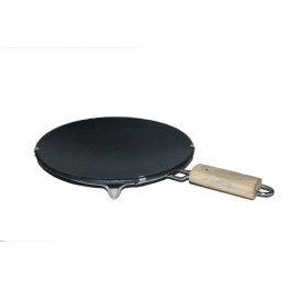 Clay Cooking Magic Pan(Terracotta Tawa) with Wooden Stand