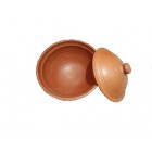 Clay Bowl Large with Lid (Size - 1L)