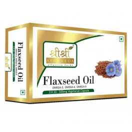 Sri Sri Medicine Capsule - Flaxseed Oil