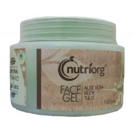 NutriOrg Aloe Vera Gel - Neem Tulsi 100g