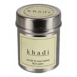 Khadi Sandal Rose Face Pack