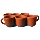Earthen Tea Cup Set - 6pc
