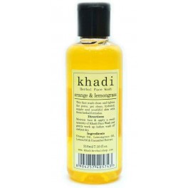 Khadi Orange Lemongrass Face Wash