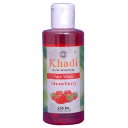 Khadi Face Wash - Strawberry