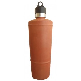 Clay Water Bottle Design 1 - Leak Proof