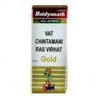 Baidyanath Vat Chintamani Ras Brihat - Gold 10tab