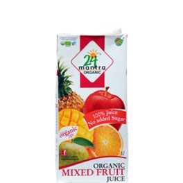 24 Mantra Organic Fruit Juice - Mixed 1L
