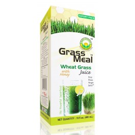 Basic Ayurveda Grass Meal Wheat Grass Juice with Honey 500ml